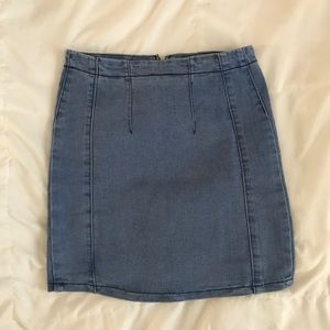 Brandy Melville Denim Raquel Skirt